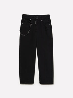 Jeans loose fit con catena