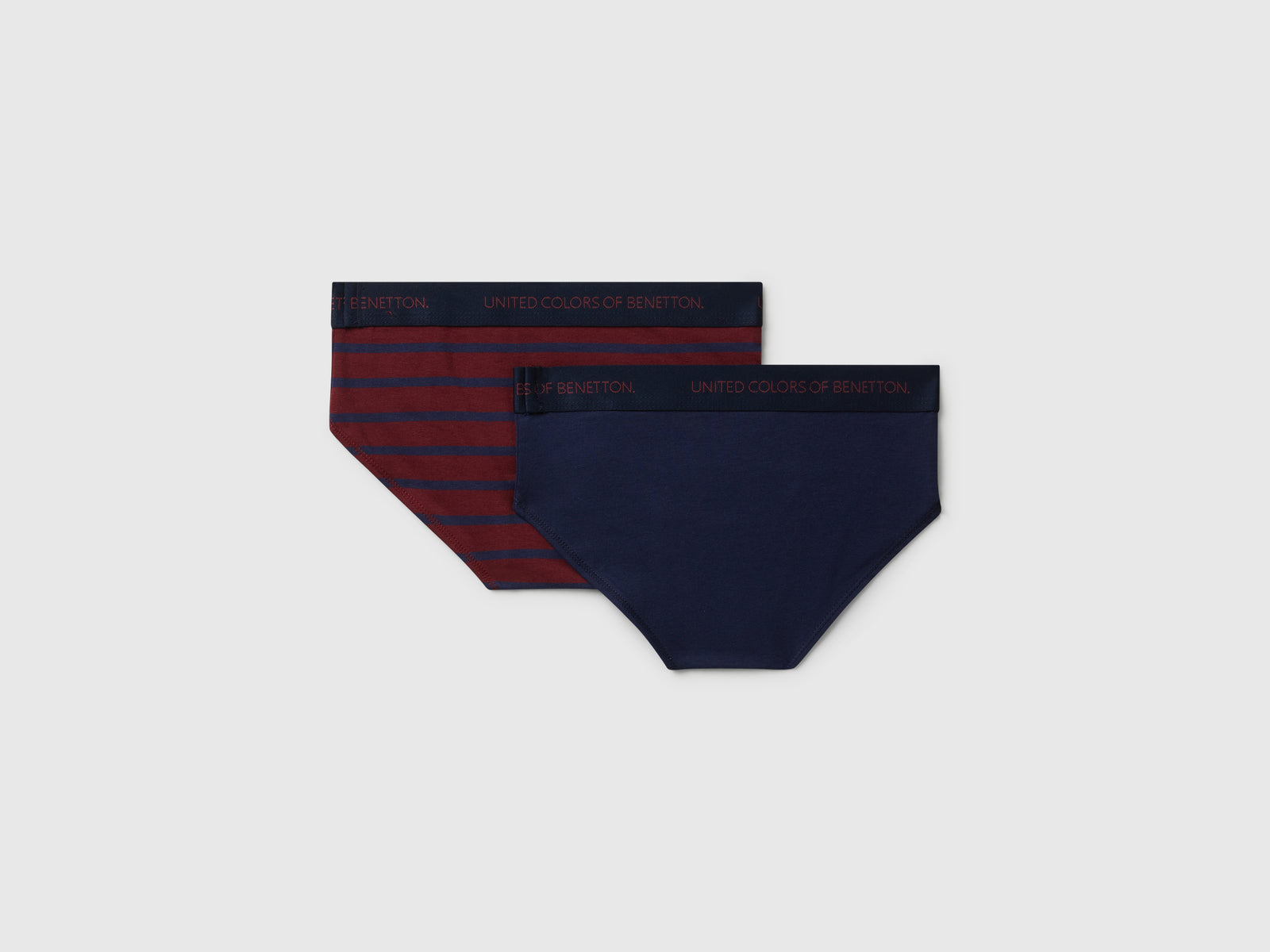 Due slip in cotone stretch da bambino multi-color 2 | Benetton Outlet