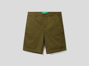 Bermuda chino in cotone stretch