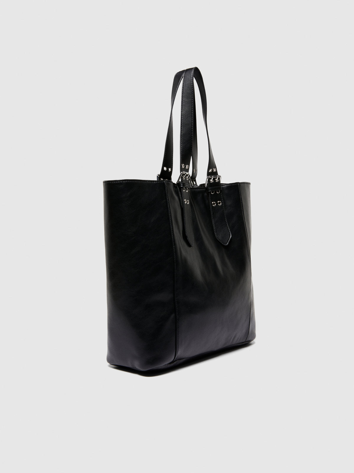 Borsa tote con fibbie