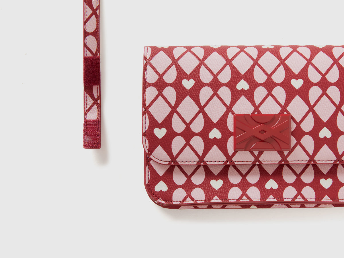 Be Bag con stampa cuori