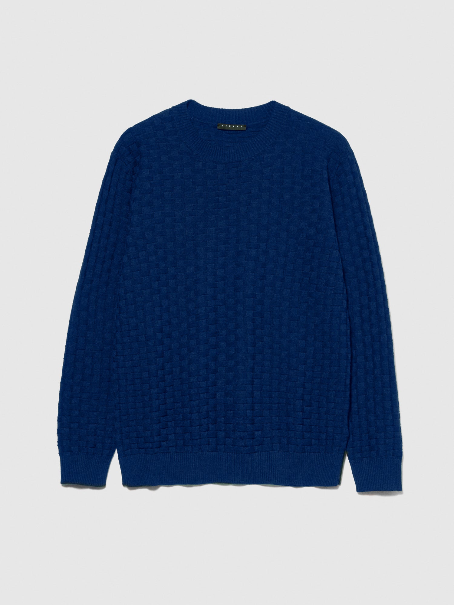 Maglia regular fit da uomo blu scuro | Sisley Outlet