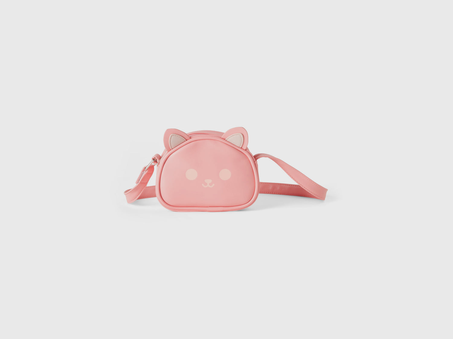 Borsa a tracolla a forma di gatto da bimba rosa | Benetton Outlet