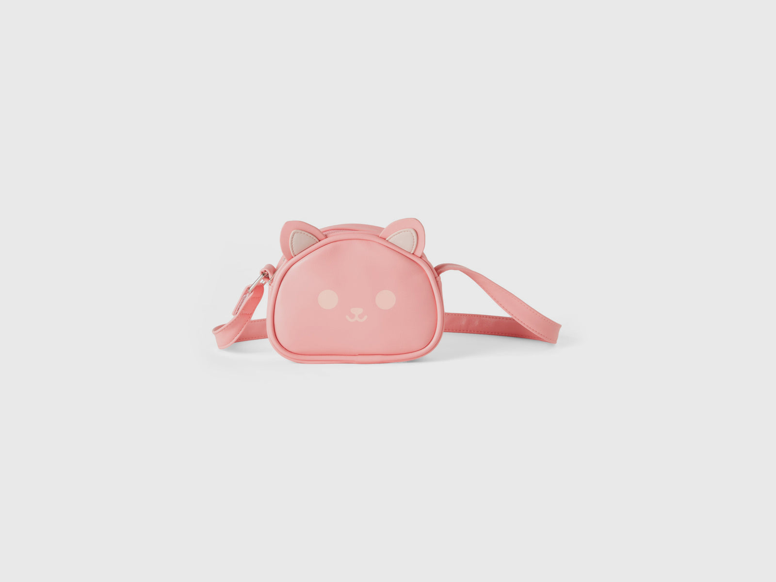 Borsa a tracolla a forma di gatto da bimba rosa | Benetton Outlet
