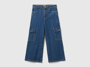 Jeans cargo wide fit