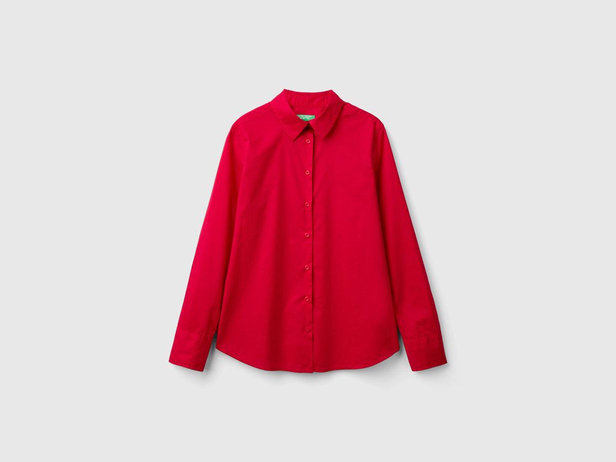 Camicia regular fit in cotone leggero
