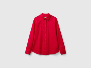 Camicia regular fit in cotone leggero