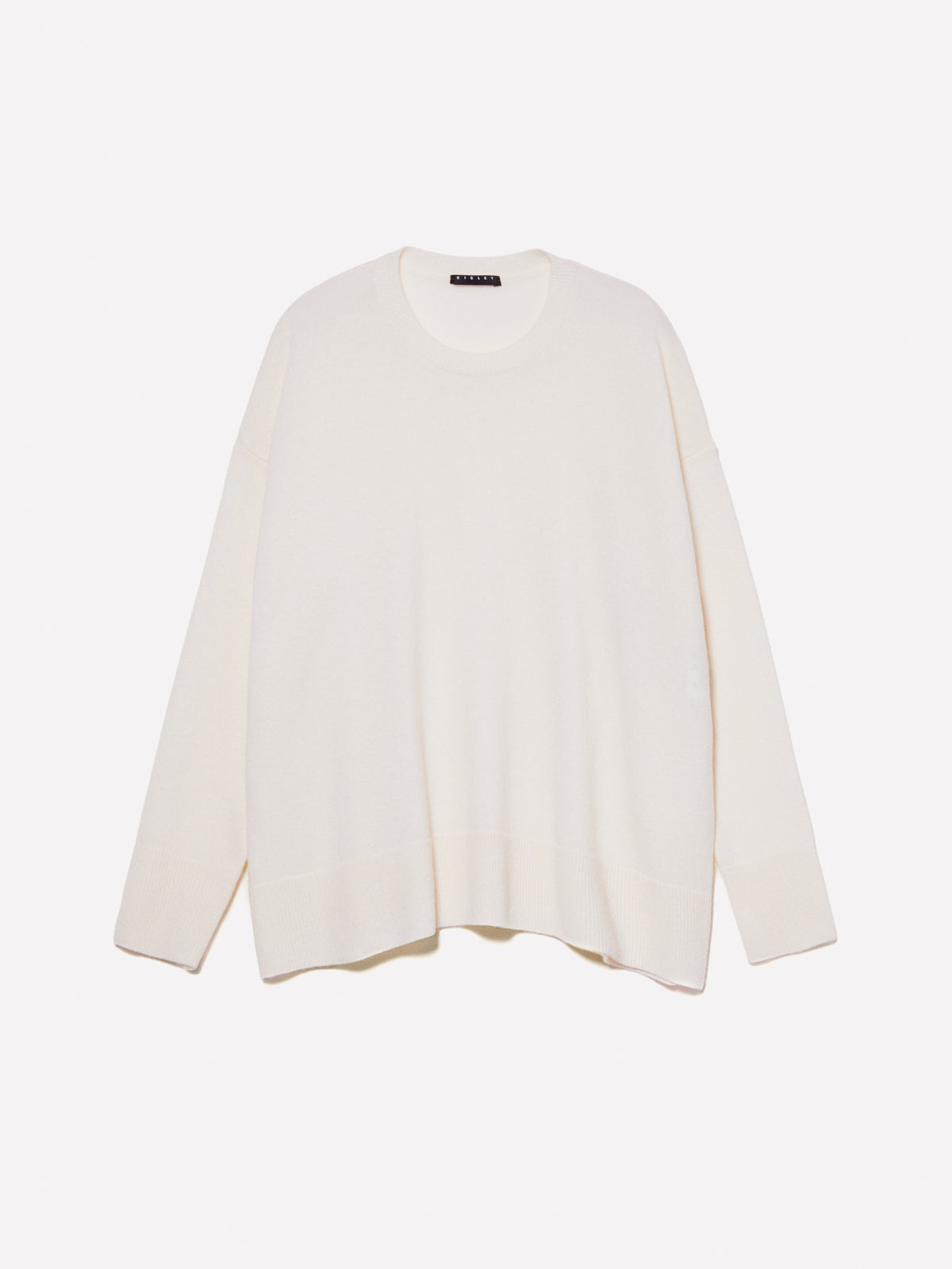 Maglia girocollo in misto lana