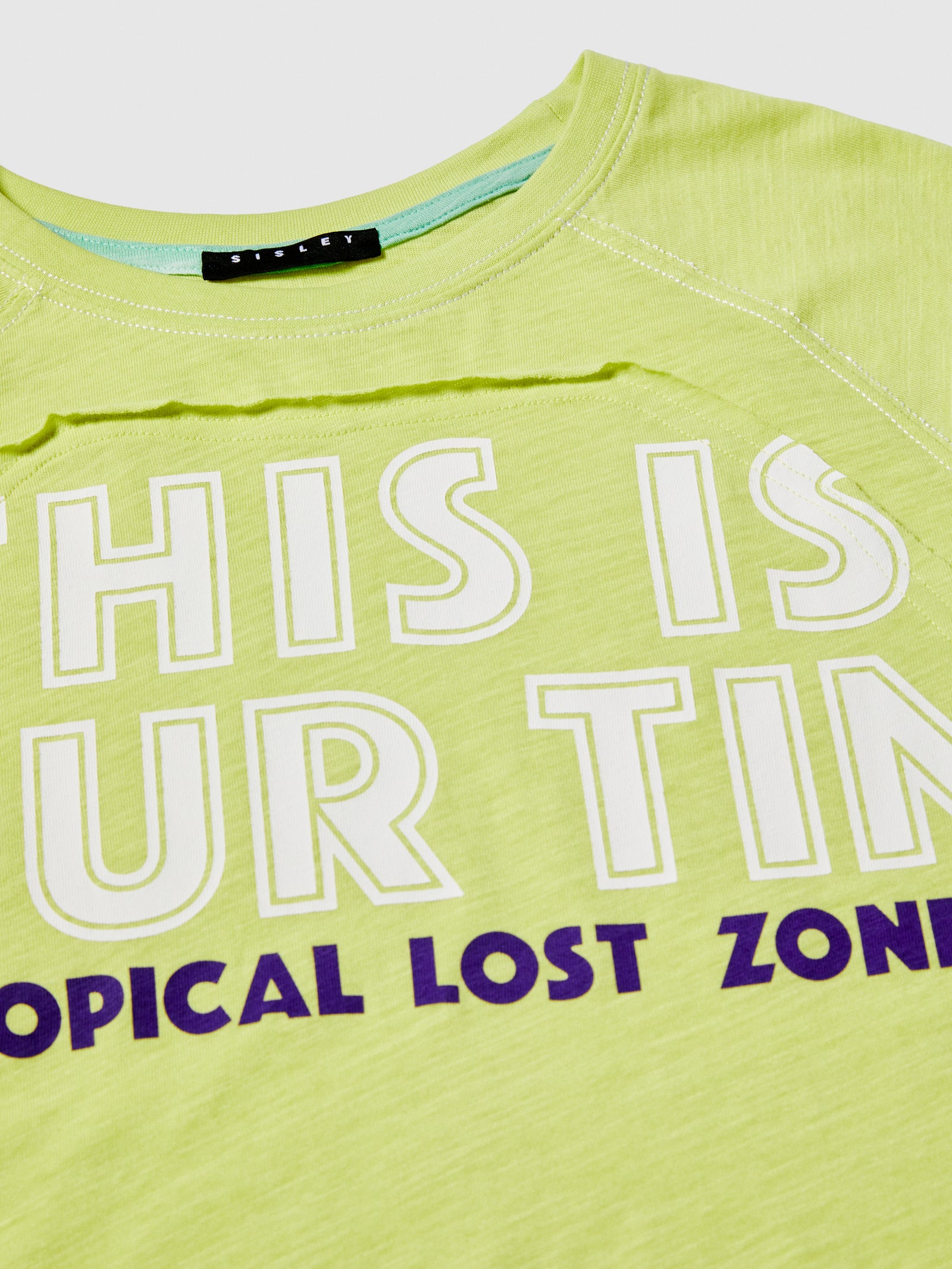 T-shirt con stampe da bambino giallo 2 | Sisley young Outlet