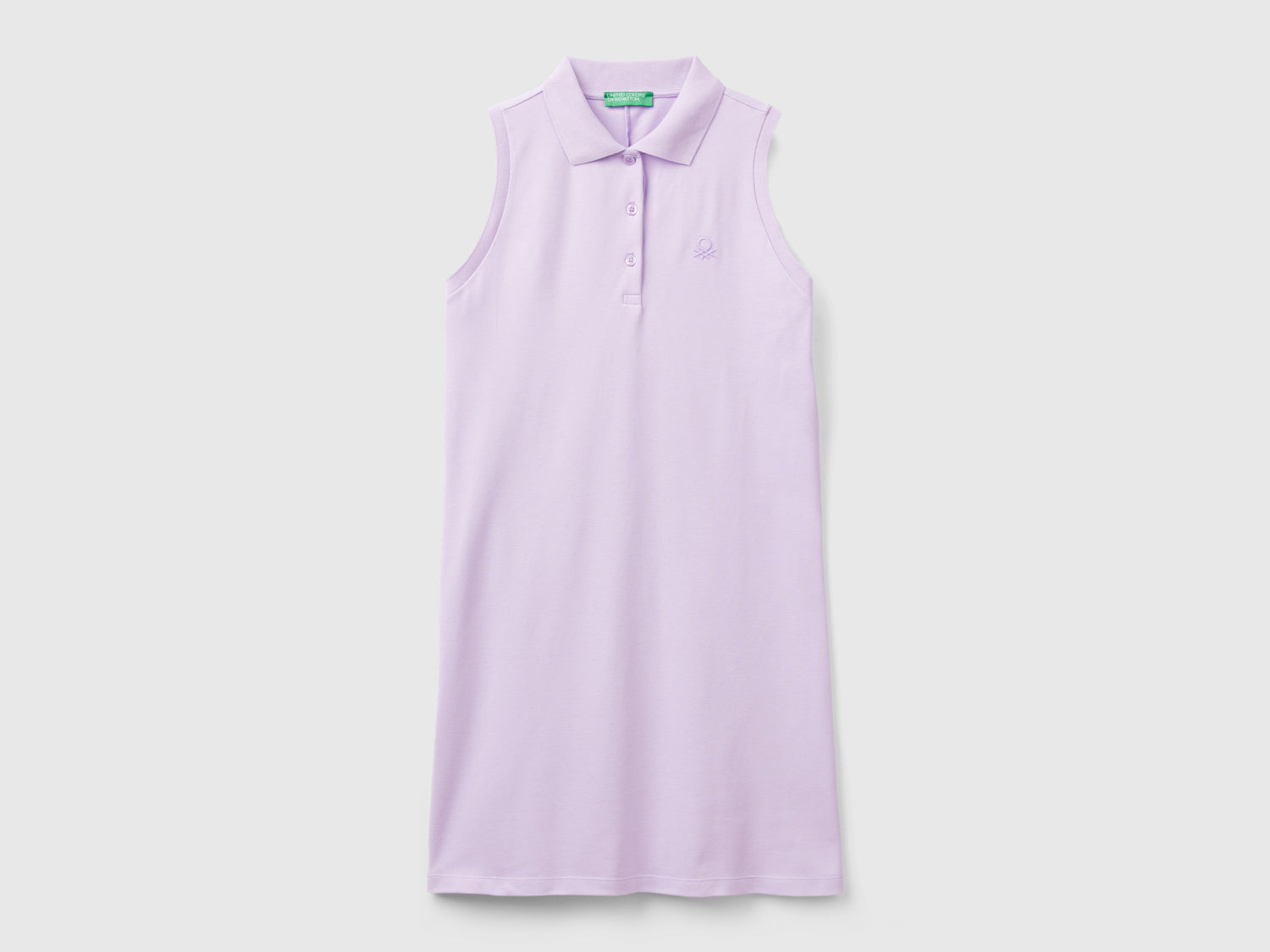 Vestito stile polo da donna lilla | Benetton Outlet