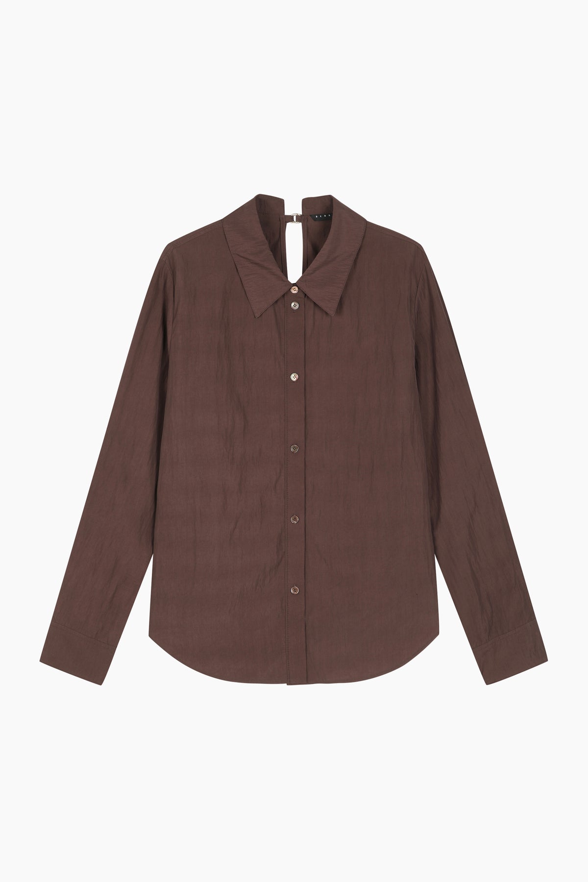 Camicia effetto crinkle