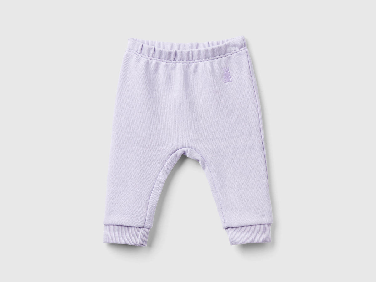 Pantaloni in felpa di cotone biologico