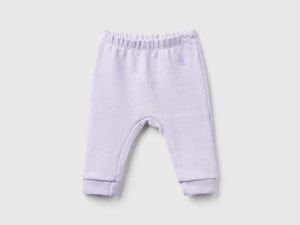 Pantaloni in felpa di cotone biologico