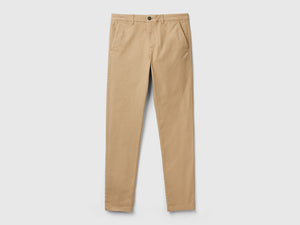 Chino slim fit in cotone stretch