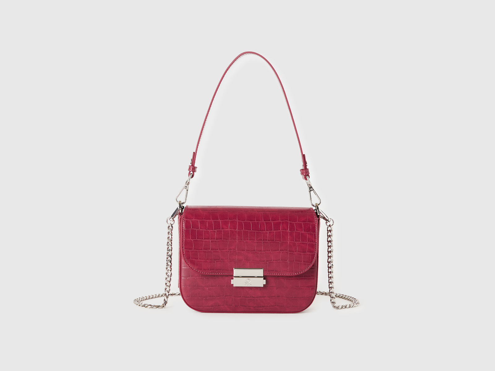 Be Bag piccola con stampa cocco da donna fragola | Benetton Outlet
