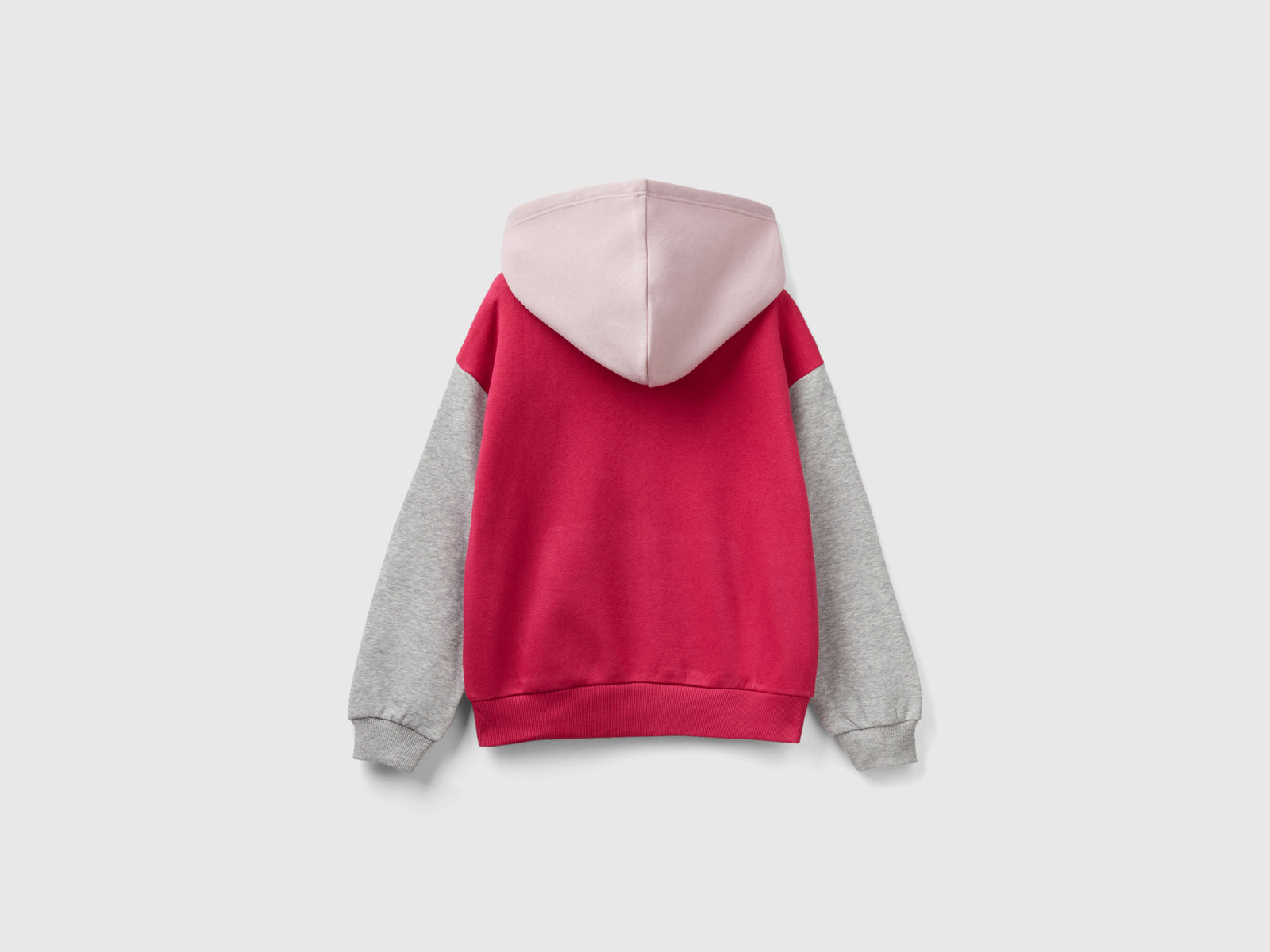 Felpa con zip e paillettes da bambina multi-color 2 | Benetton Outlet