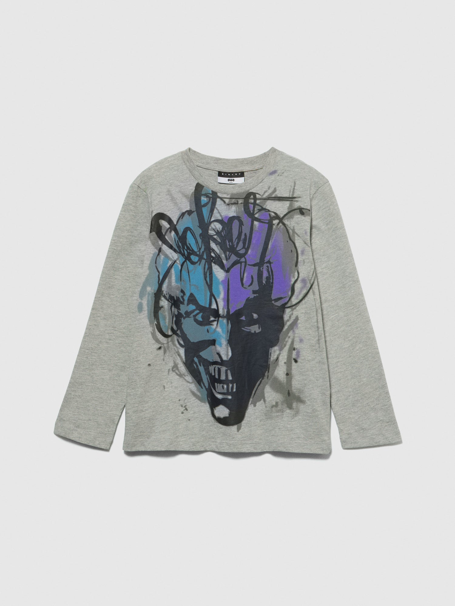 T-shirt con stampa ©DC Comics da bambino grigio | Sisley young Outlet