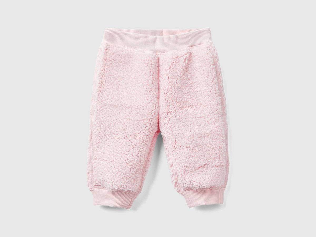 Pantaloni reversibili con coniglietti