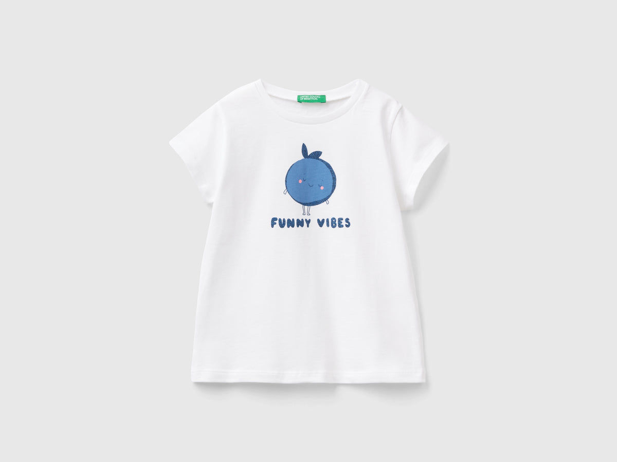 T-shirt 100% cotone con stampa