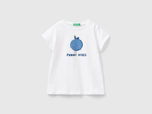 T-shirt 100% cotone con stampa