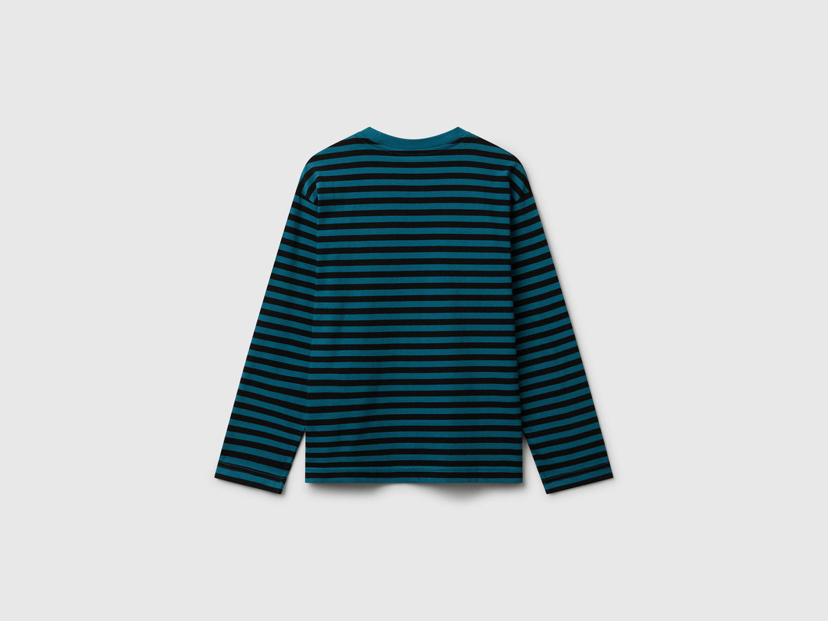T-shirt manica lunga a righe