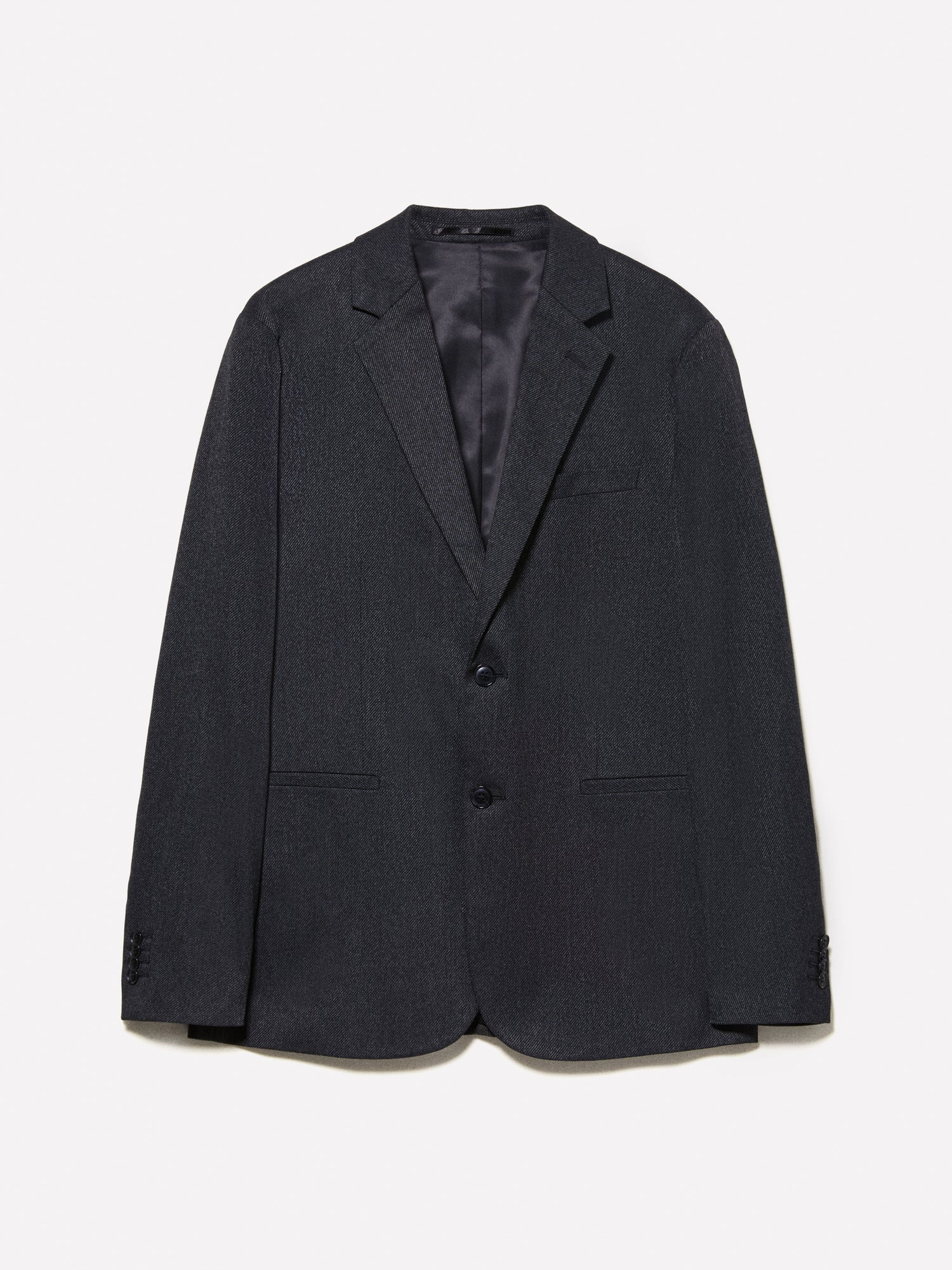 Blazer tinto filo da uomo nero | Sisley Outlet