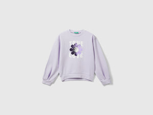 Felpa con paillettes reversibili