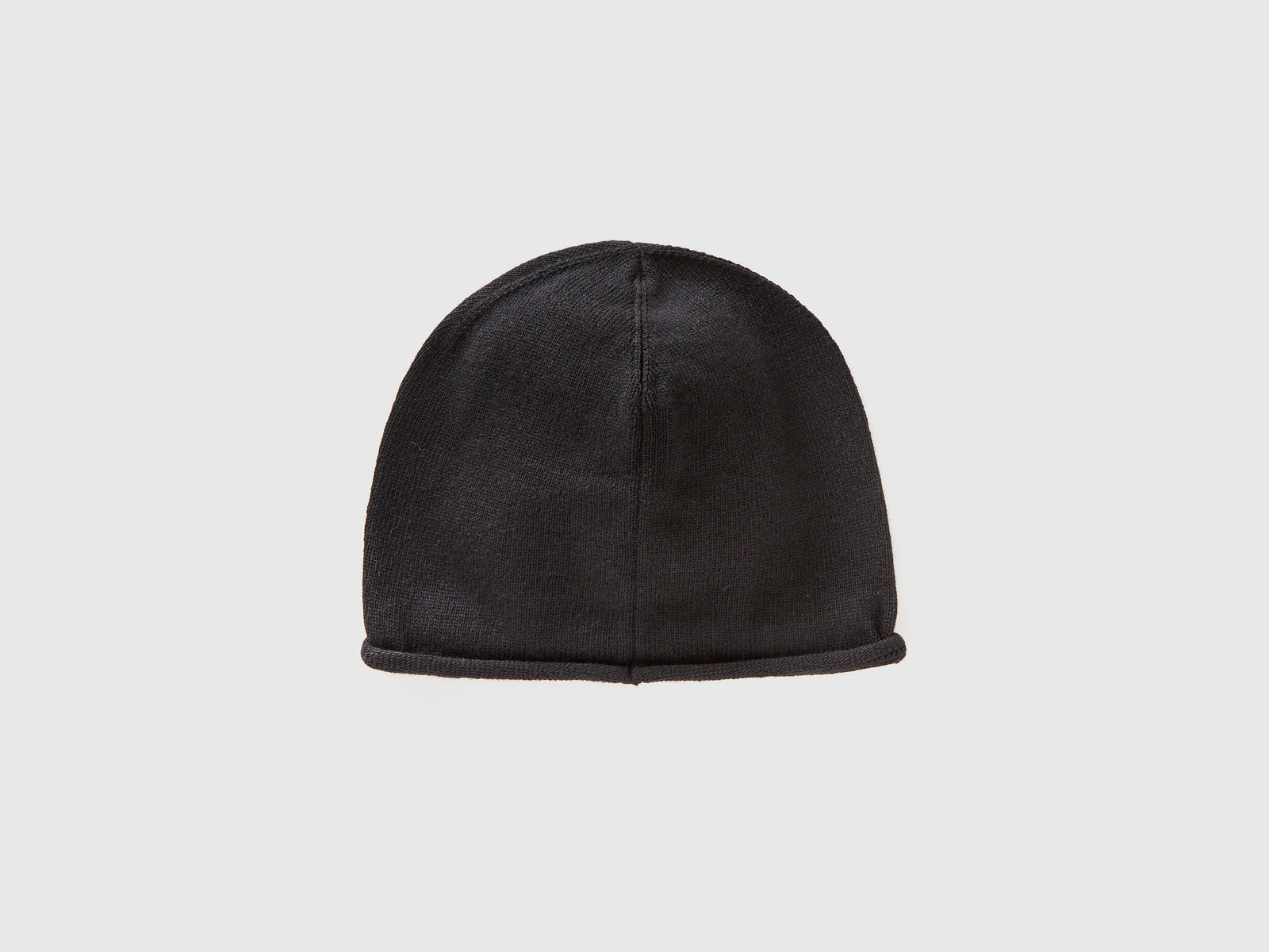 Cappello in misto cashmere da donna nero 2 | Benetton Outlet