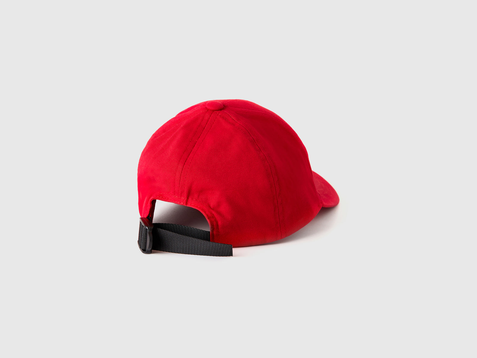 Cappellino con visiera da bimbo rosso 2 | Benetton Outlet