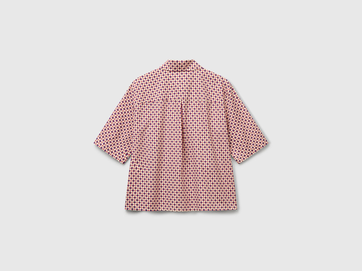 Camicia fantasia a manica corta