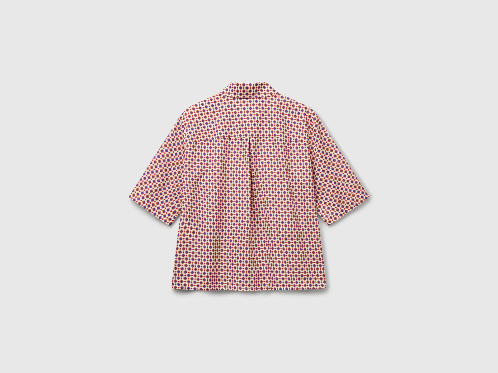 Camicia fantasia a manica corta da donna multi-color 2 | Benetton Outlet