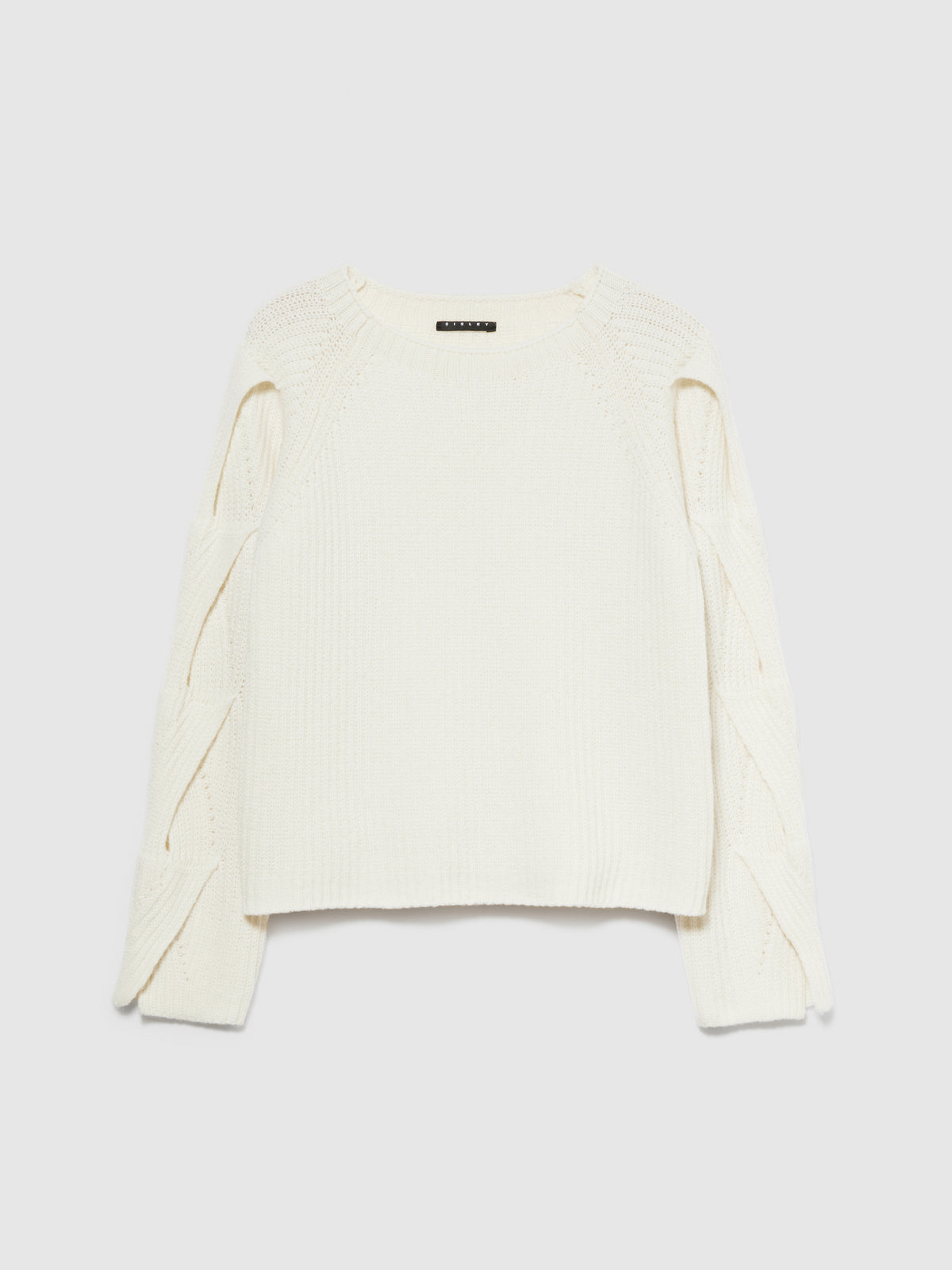 Maglia con intrecci