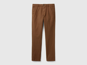 Chino slim fit in cotone stretch