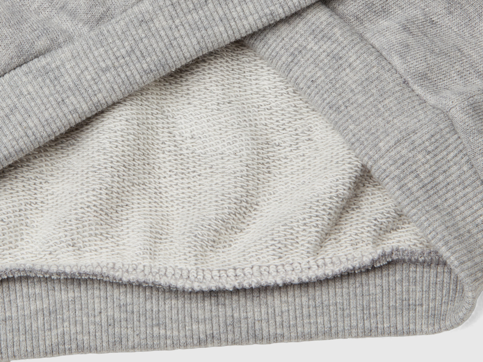 Felpa con cappuccio 100% cotone da bambina multi-color 3 | Benetton Outlet