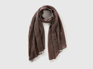 Sciarpa in misto cotone riciclato