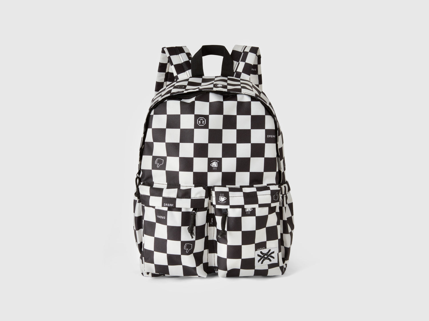Zaino fantasia in nylon da bambina multi-color | Benetton Outlet