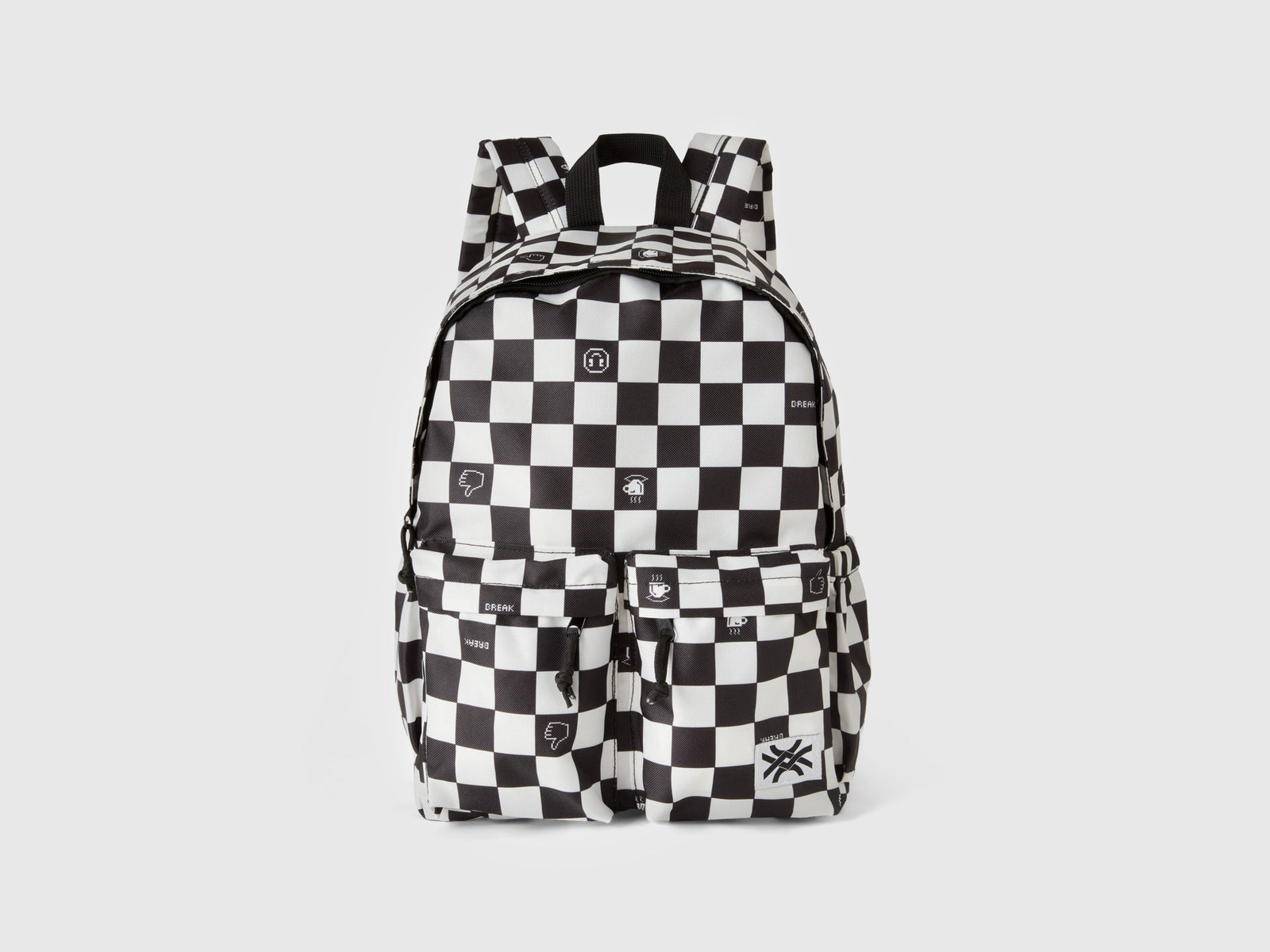 Zaino fantasia in nylon da bambina multi-color | Benetton Outlet