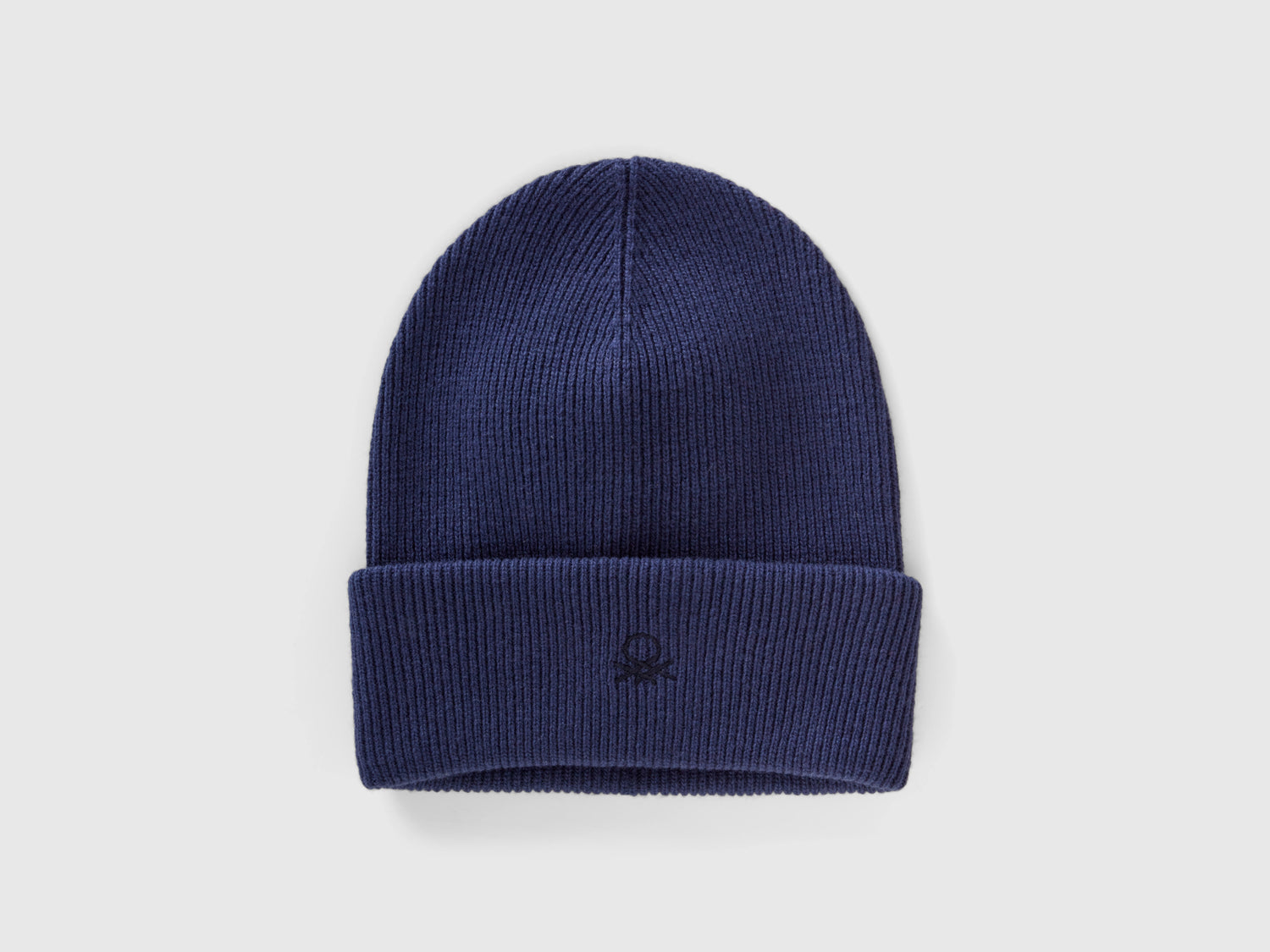 Berretto in misto lana da bambino blu scuro | Benetton Outlet