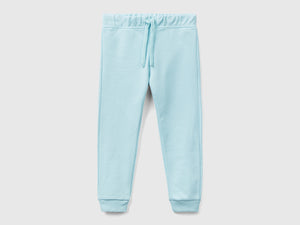 Pantaloni in felpa di cotone bio