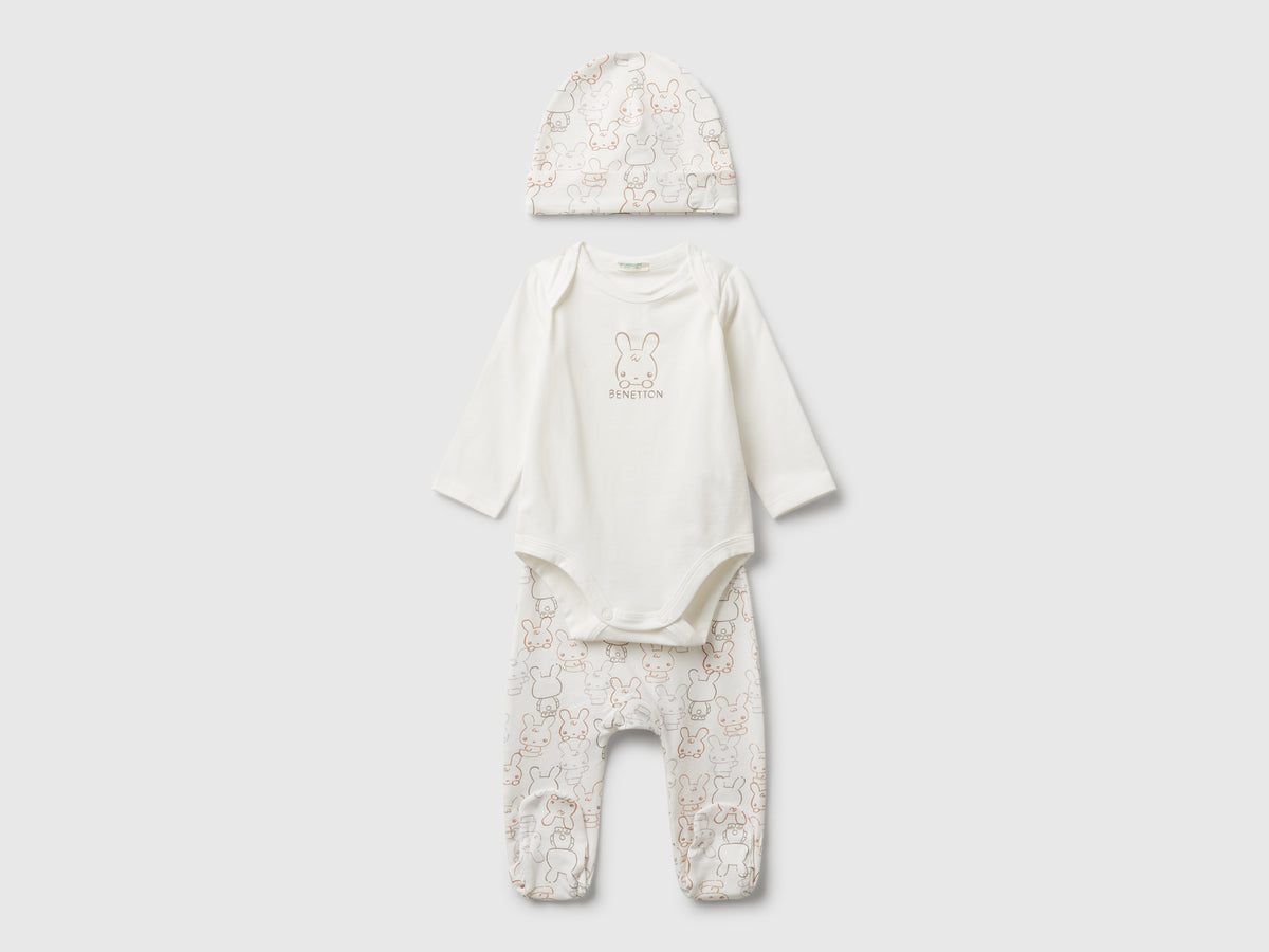 Completo in cotone stretch