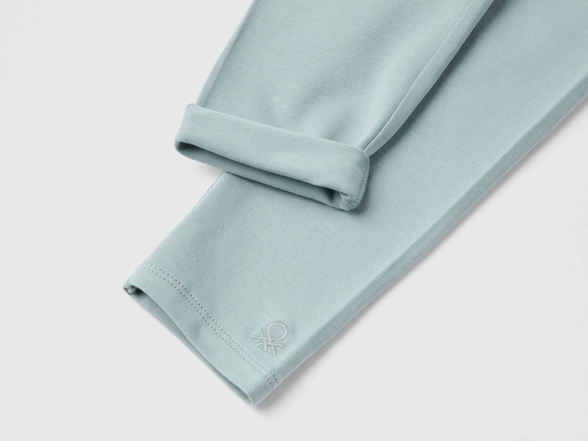Leggings in cotone stretch