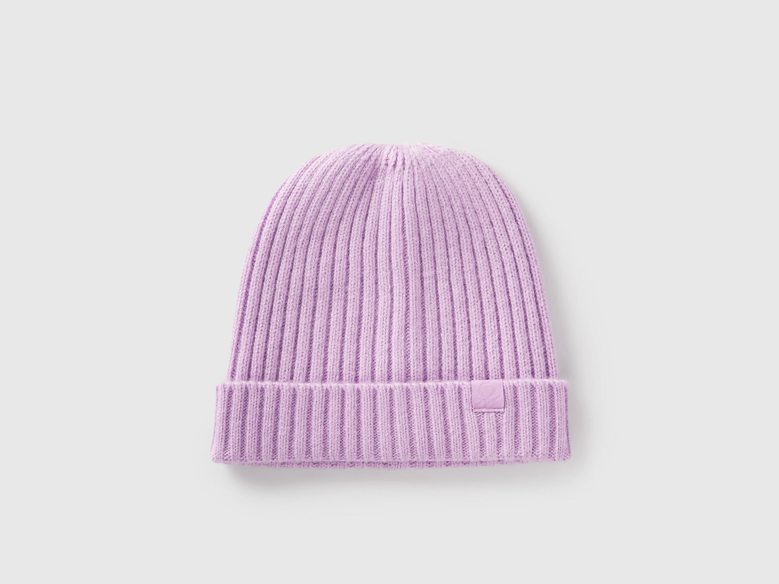 Cappellino in misto lana da bimbo lavanda | Benetton Outlet