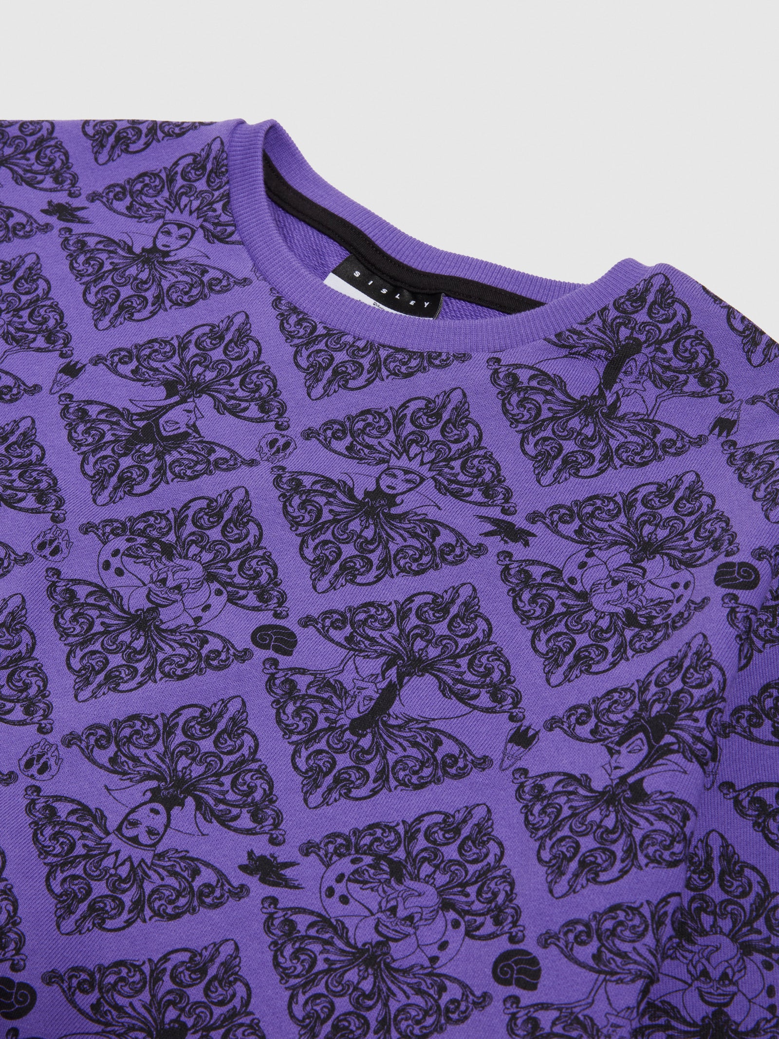 Felpa stampata ©Disney da bambina malva 2 | Sisley young Outlet