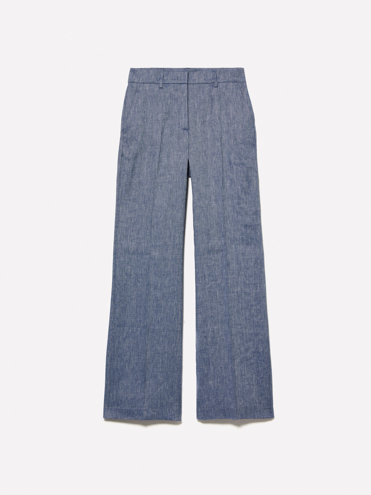 Pantaloni palazzo effetto denim