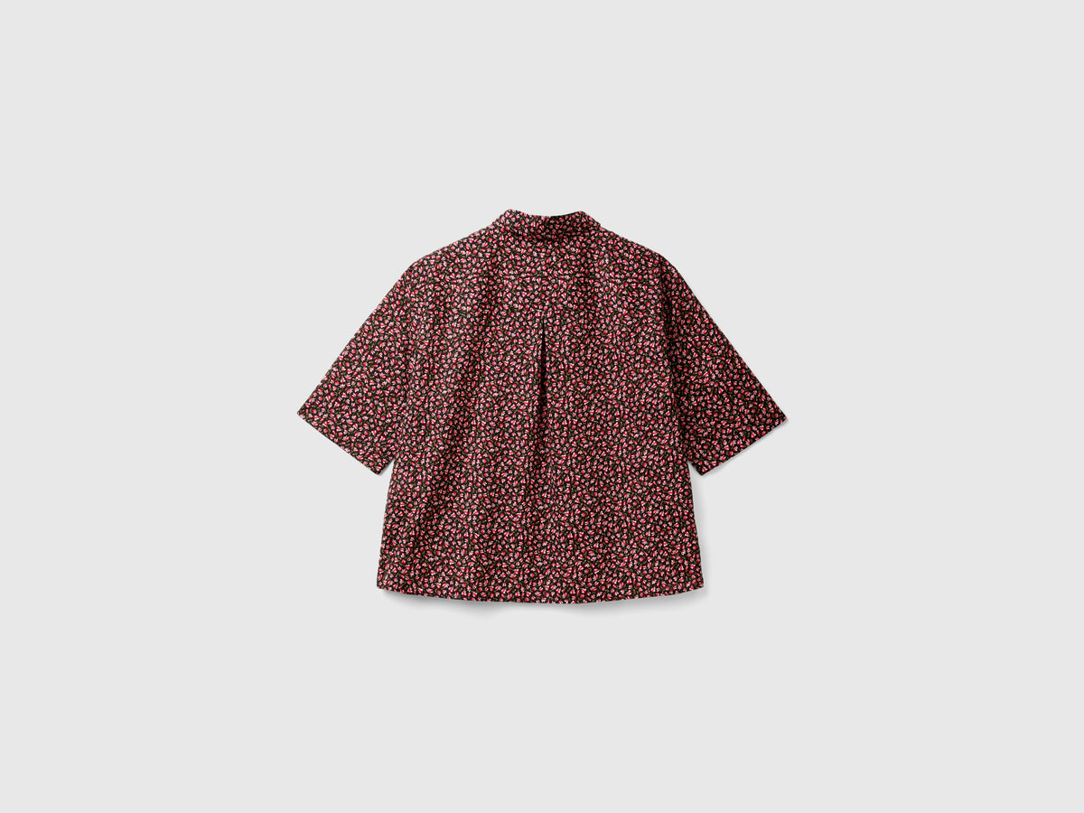 Camicia fantasia a manica corta