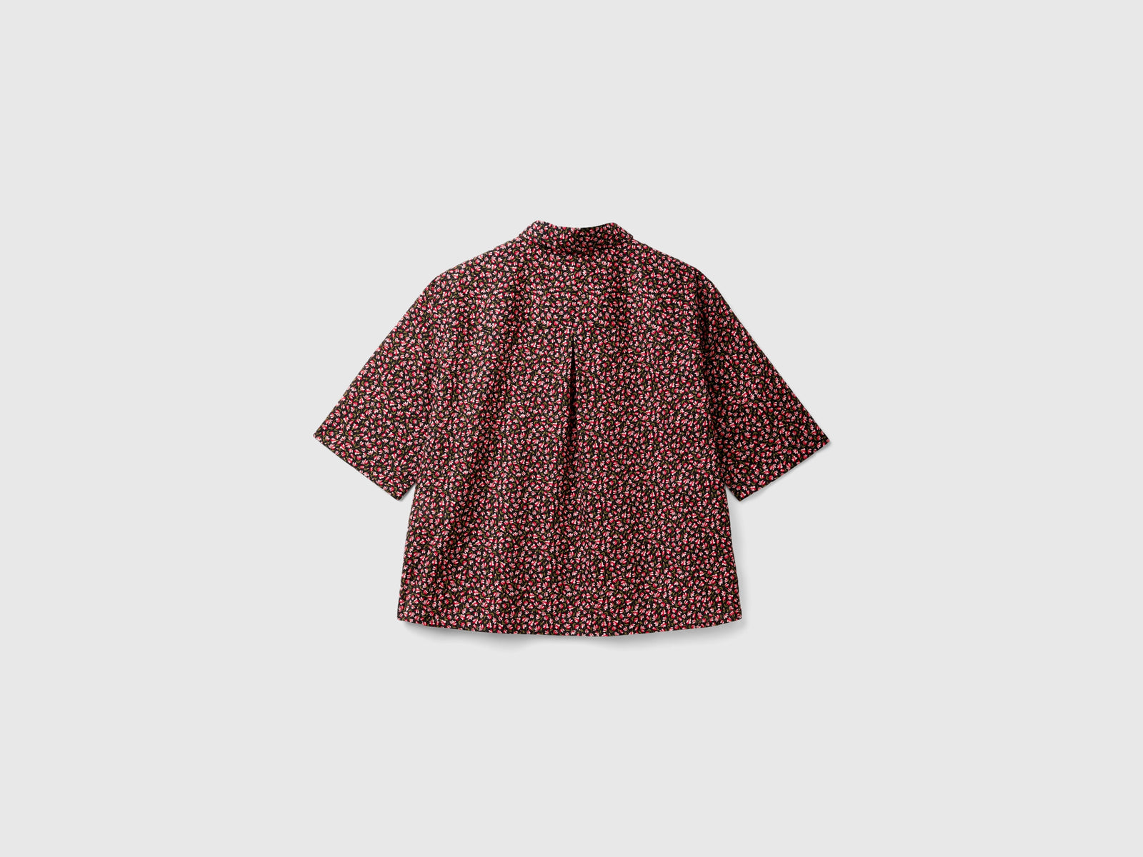 Camicia fantasia a manica corta da donna multi-color 2 | Benetton Outlet