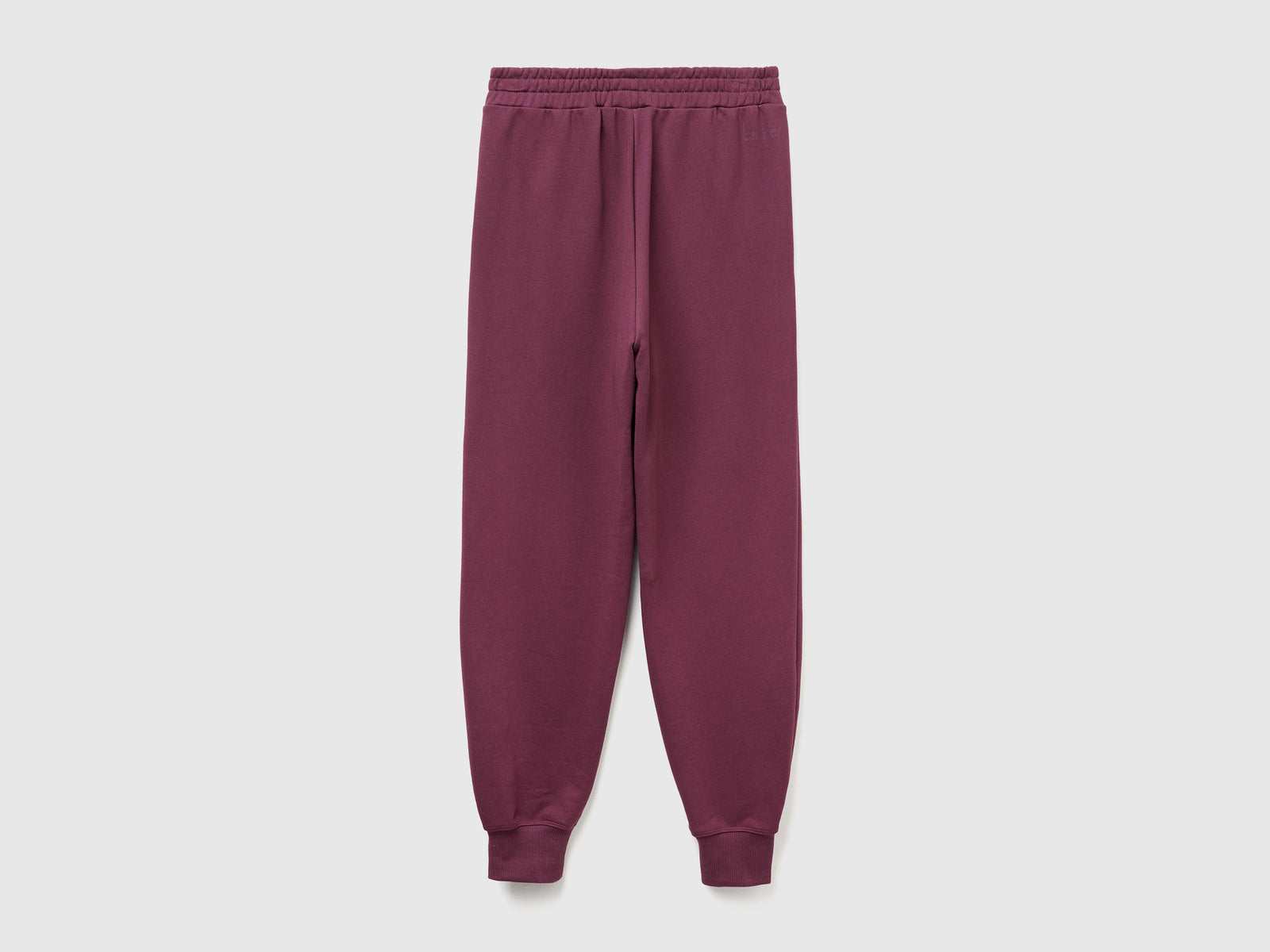 Joggers in puro cotone da donna prugna 2 | Benetton Outlet
