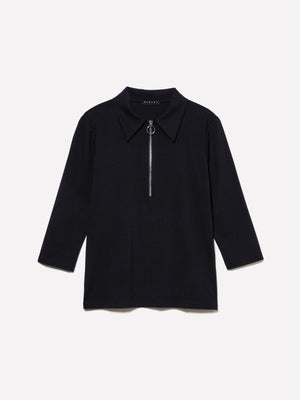 Camicia acetata a costine