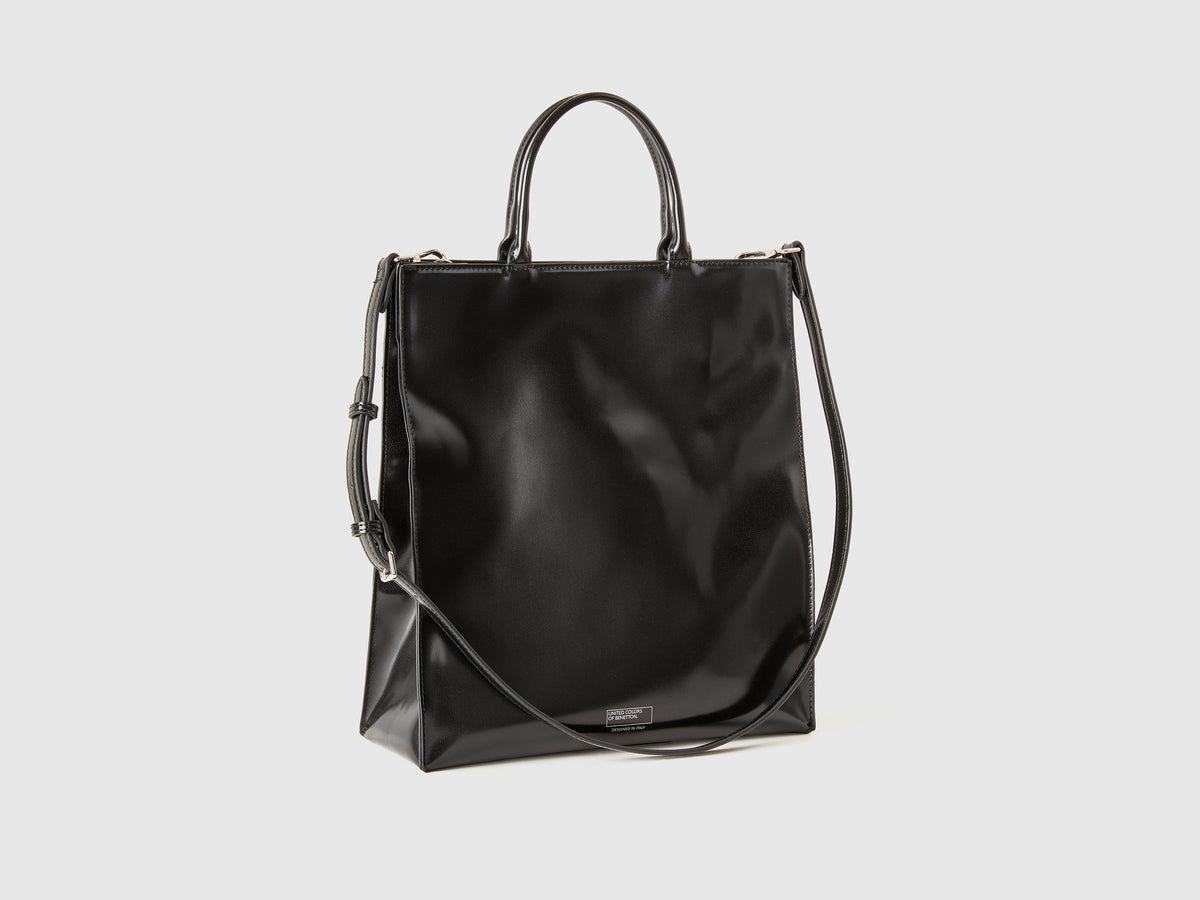 Shopping bag effetto opaco