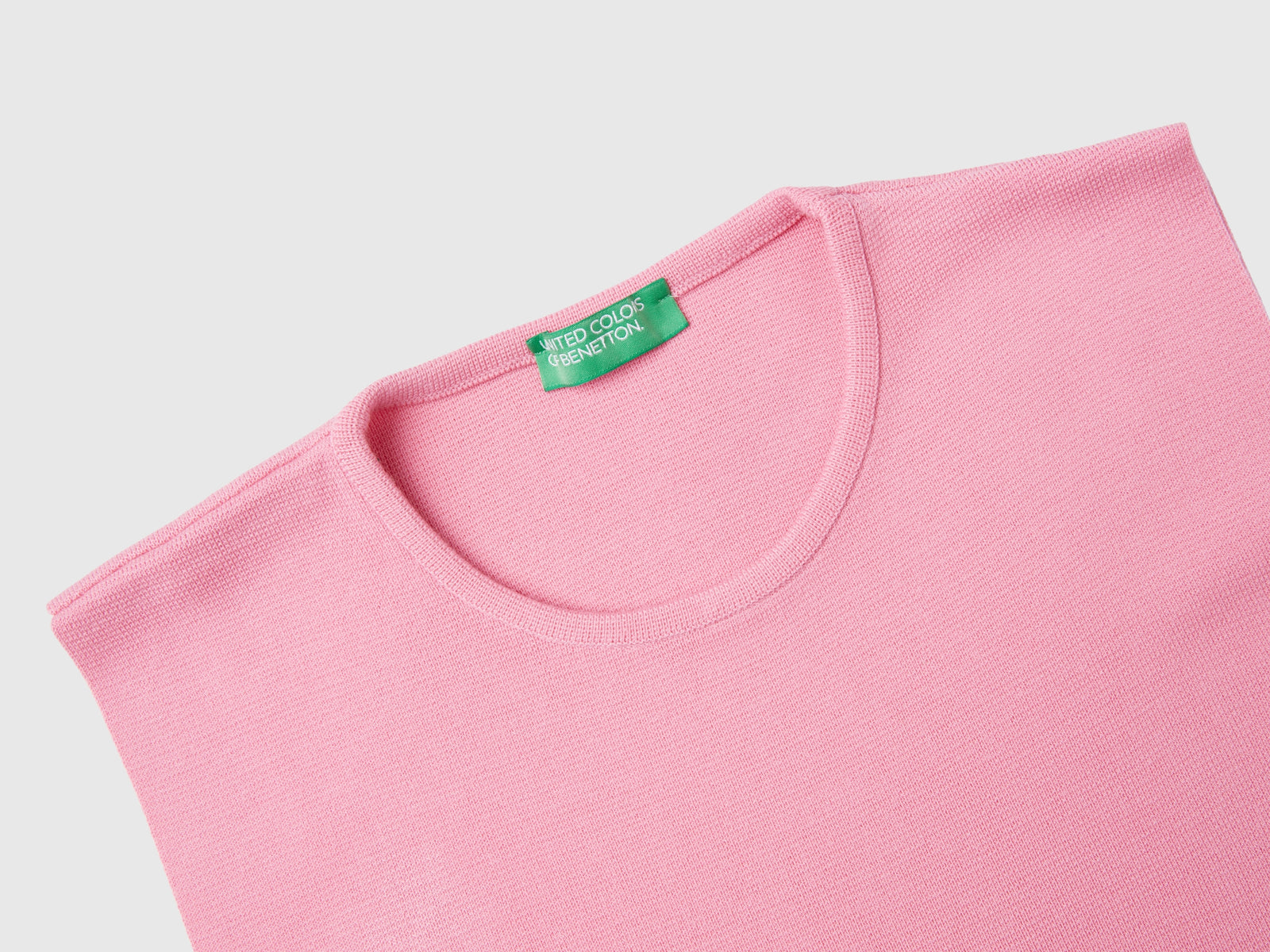Vestito corto cut out da donna rosa 3 | Benetton Outlet